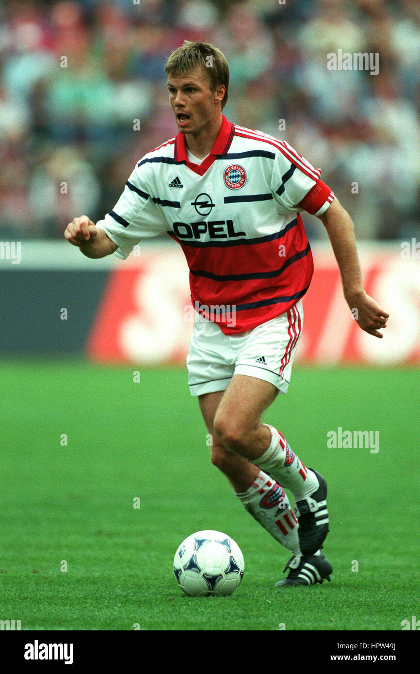 Thomas Helmer Super Großfoto 20x30 cm Bayern München Orig.Sign.+03