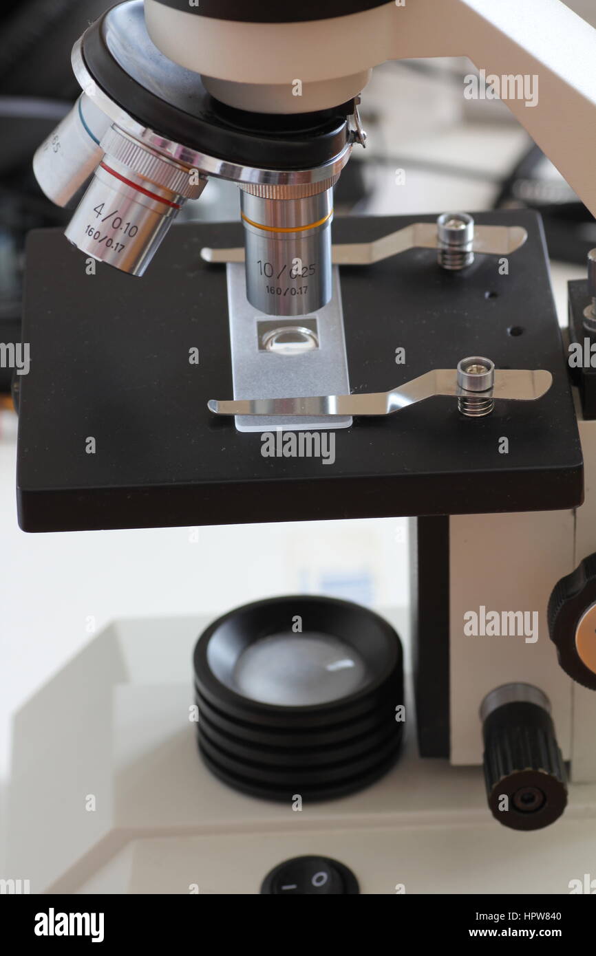 Microscope Stage Stock Photos & Microscope Stage Stock Images Alamy