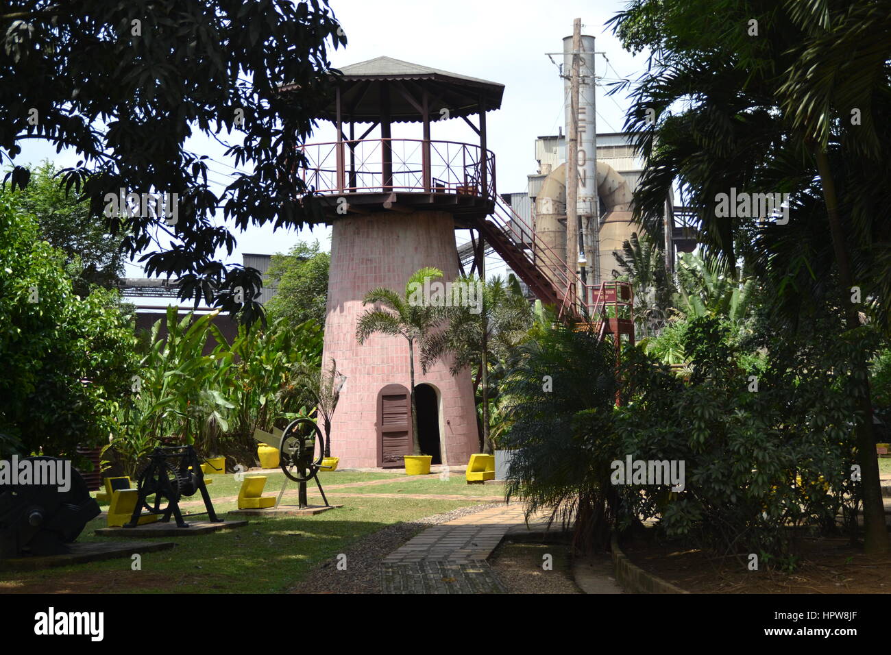 At rum factory Stock Photo Alamy