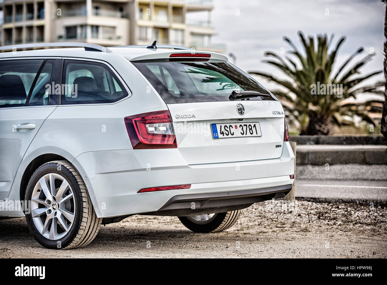 SKODA OCTAVIA III, facelift 2017 Stock Photo - Alamy