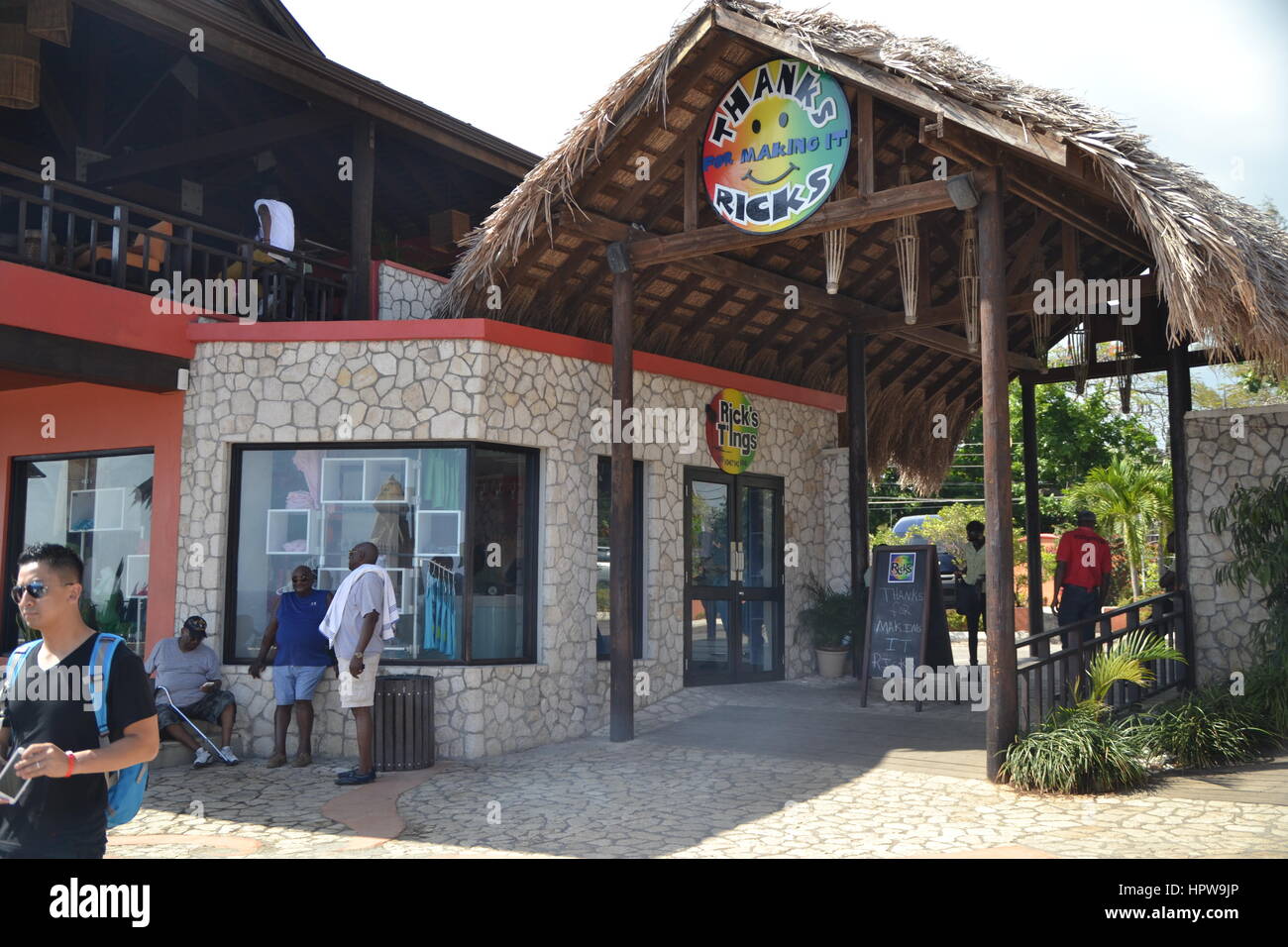 Rick's cafe, Negril, Montego Bay, Jamaica. It’s actually a bar and