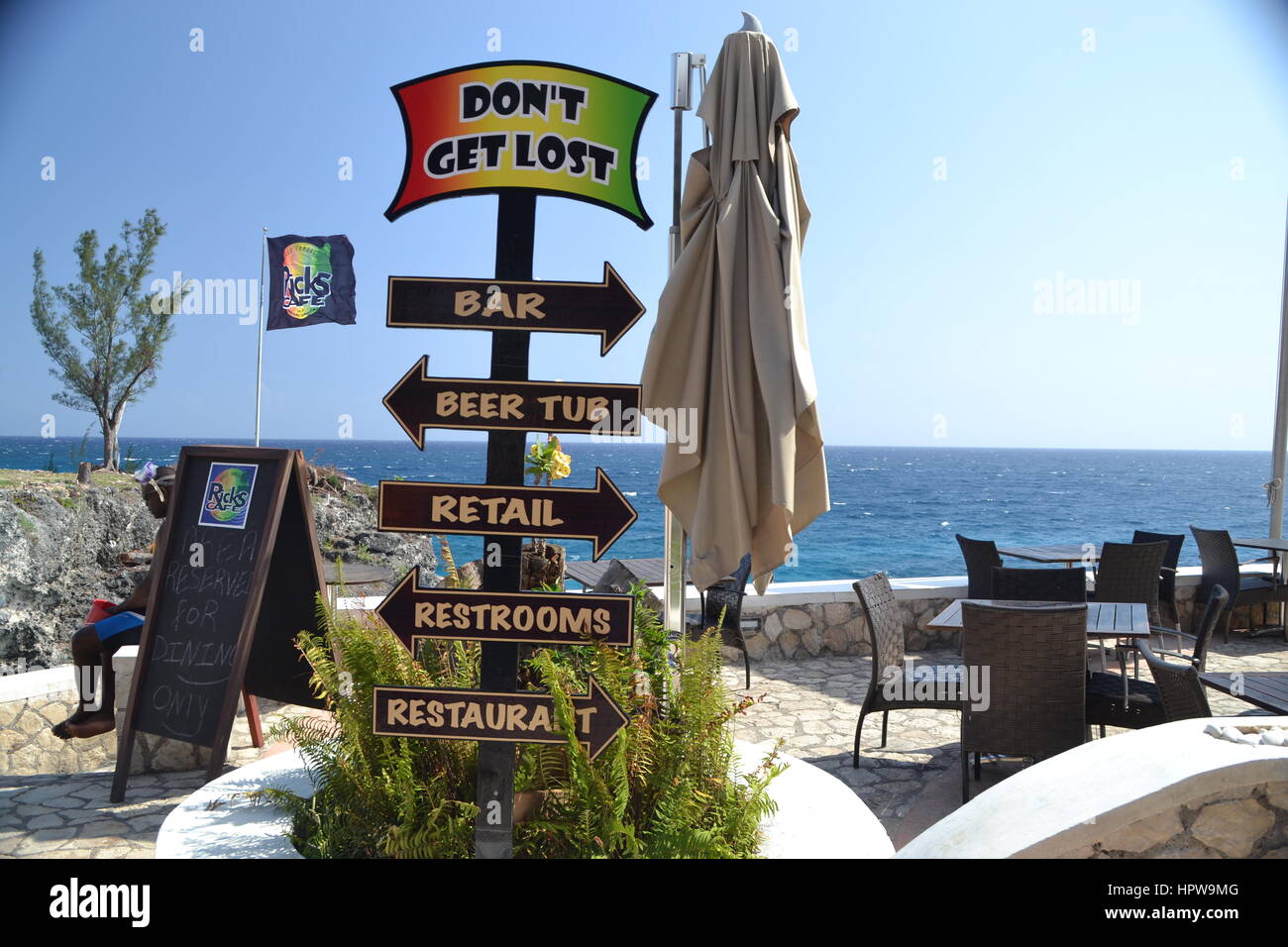 Rick's cafe, Negril, Montego Bay, Jamaica. It’s actually a bar and