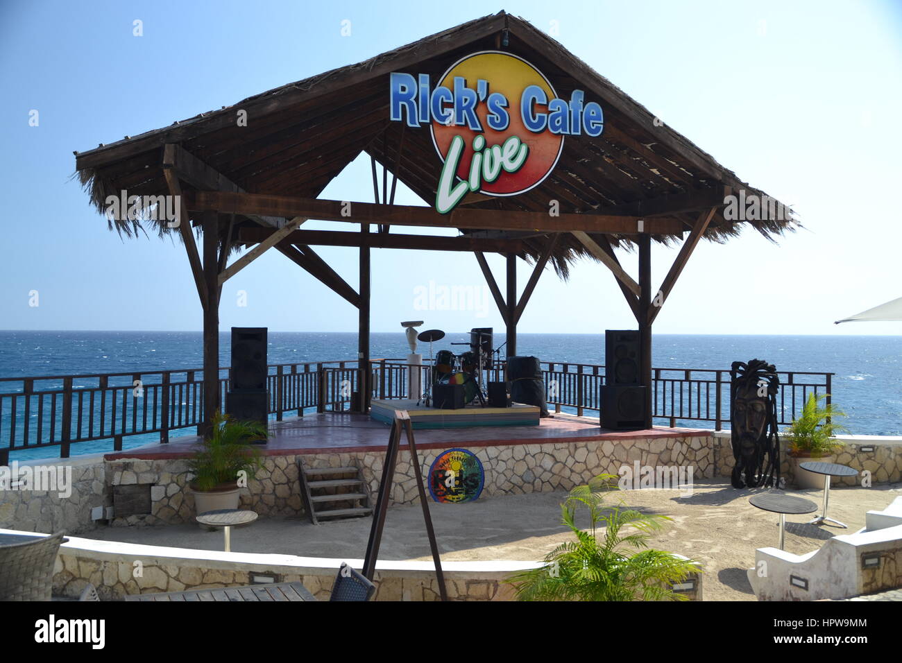 Rick's cafe, Negril, Montego Bay, Jamaica. It’s actually a bar and