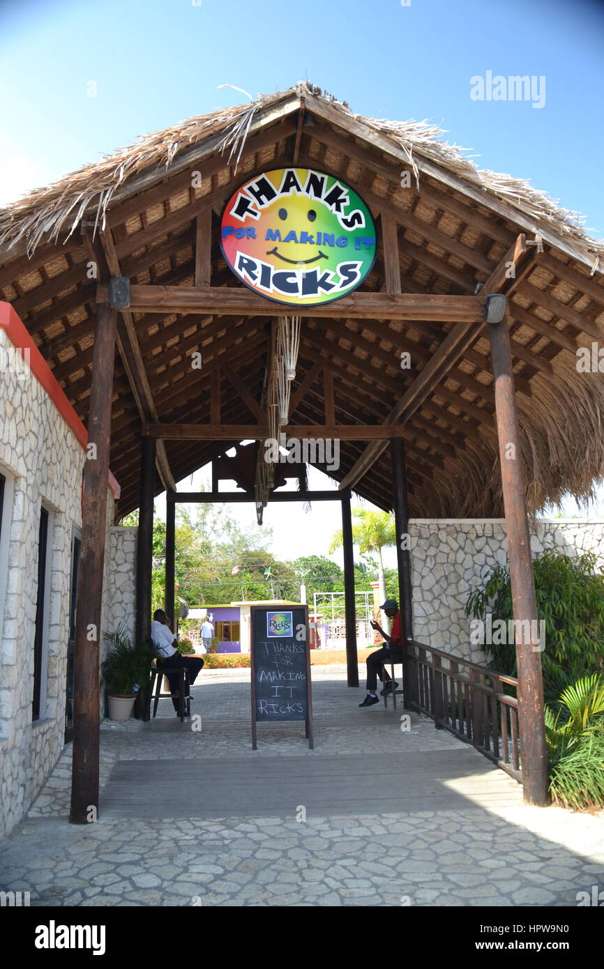 Rick's cafe, Negril, Montego Bay, Jamaica. It’s actually a bar and