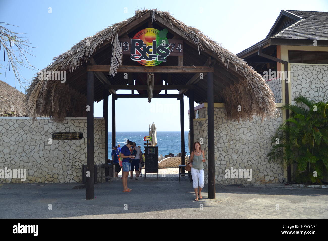 Rick's cafe, Negril, Montego Bay, Jamaica. It’s actually a bar and