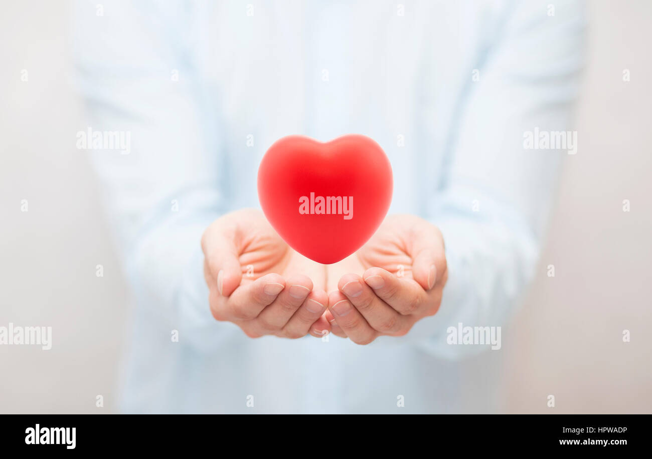 Health insurance or love concept Stock Photo