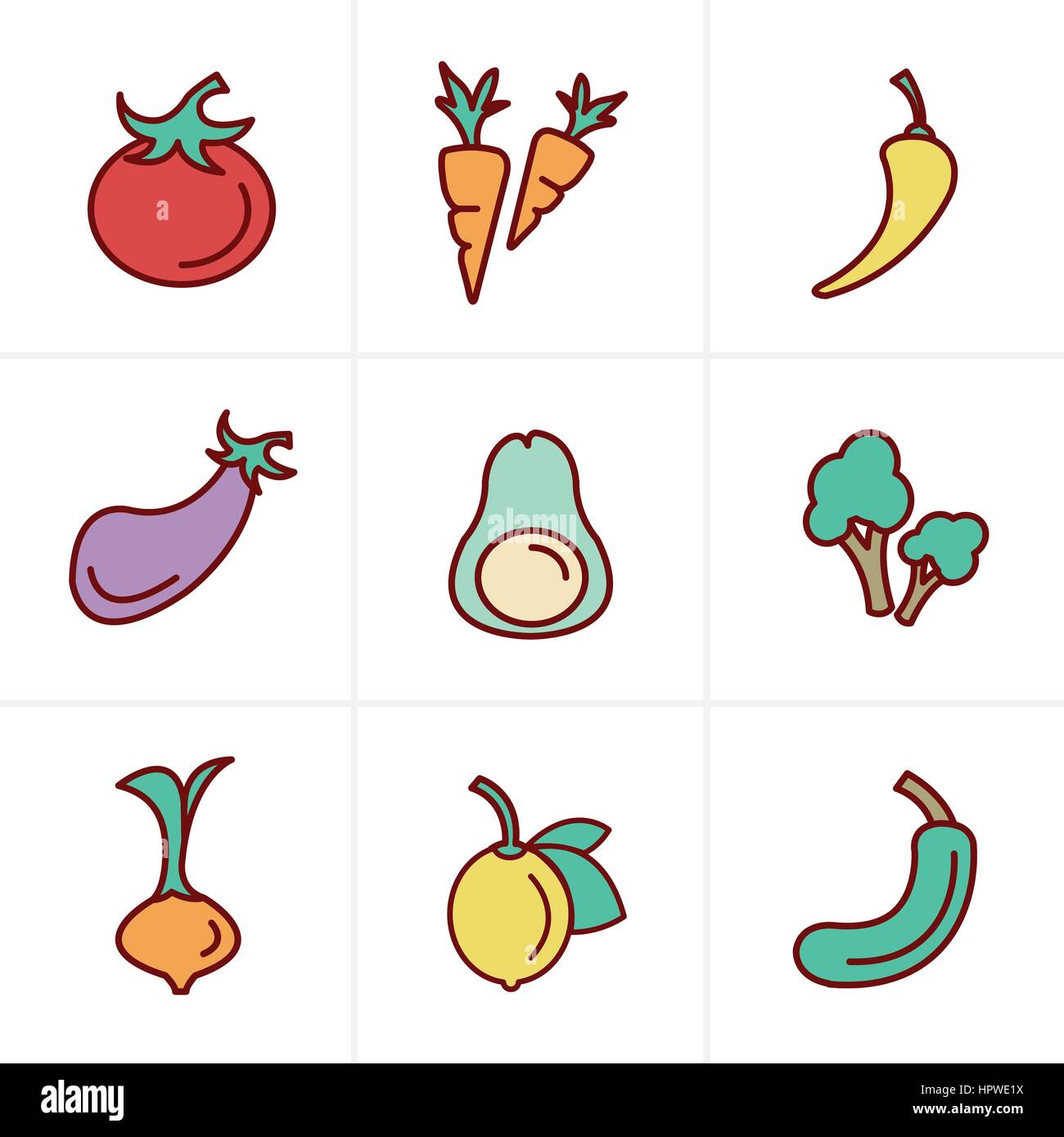 How to string popcorn Stock Vector Images - Alamy