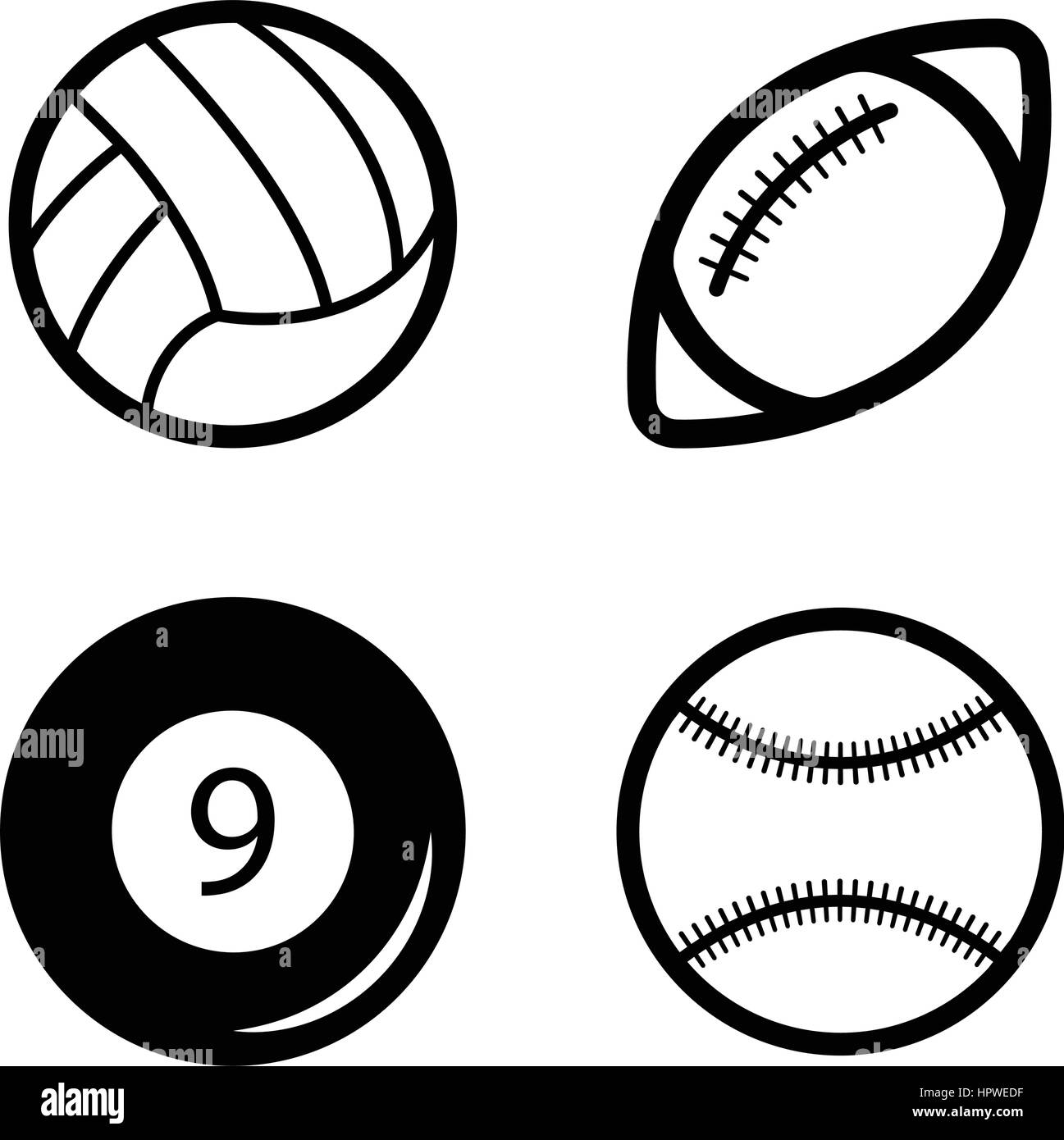Volleyball color photography Stock Vector Images Alamy