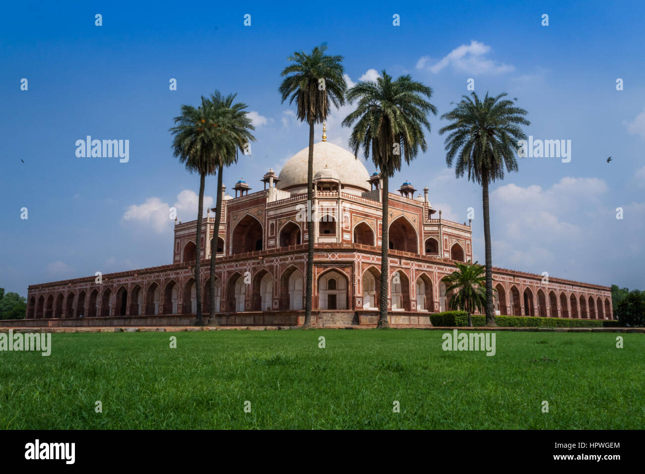 Beautiful view of Humayun's Tomb, UNESCO World Heritage Centre, Delhi ...