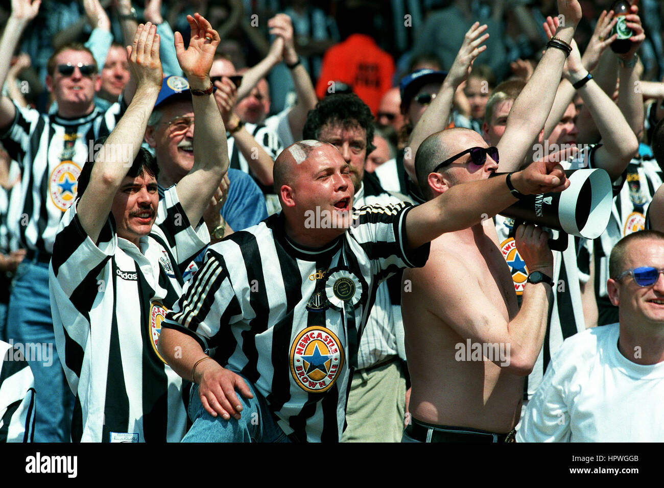 Newcastle Utd Fan F A Cup Final Hi Res Stock Photography And Images Alamy