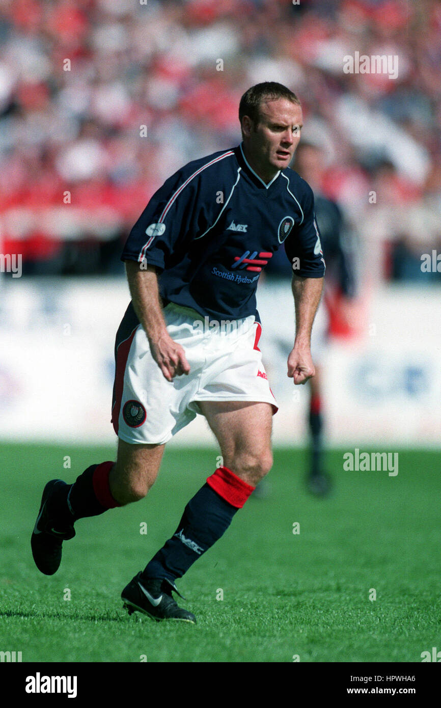 Tommy Coyne Dundee Fc 03 August 1998 Stock Photo Alamy