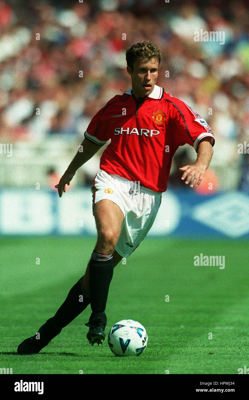 Carte Collection Ronny Johnsen Manchester United - Futera Originale Signée