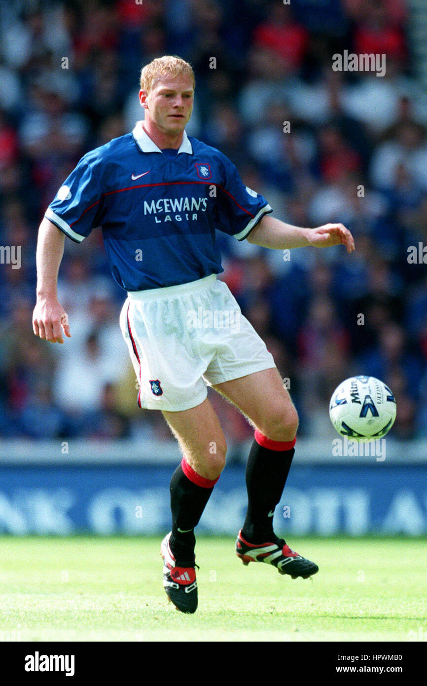 Maillot Glasgow Rangers vintage domicile 1997-1998