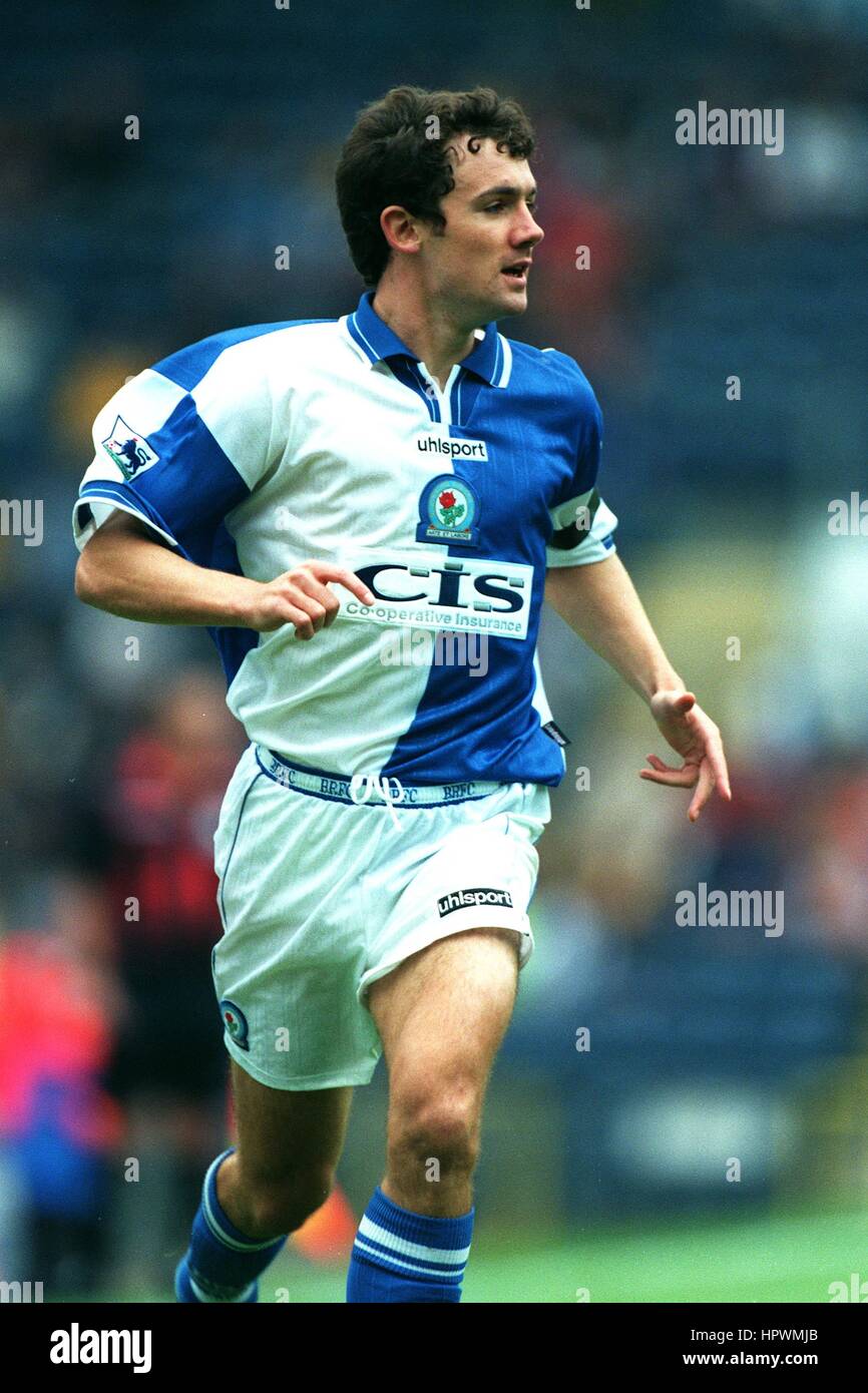 CHRISTIAN DAILLY BLACKBURN ROVERS FC 02 September 1998 Stock Photo Alamy