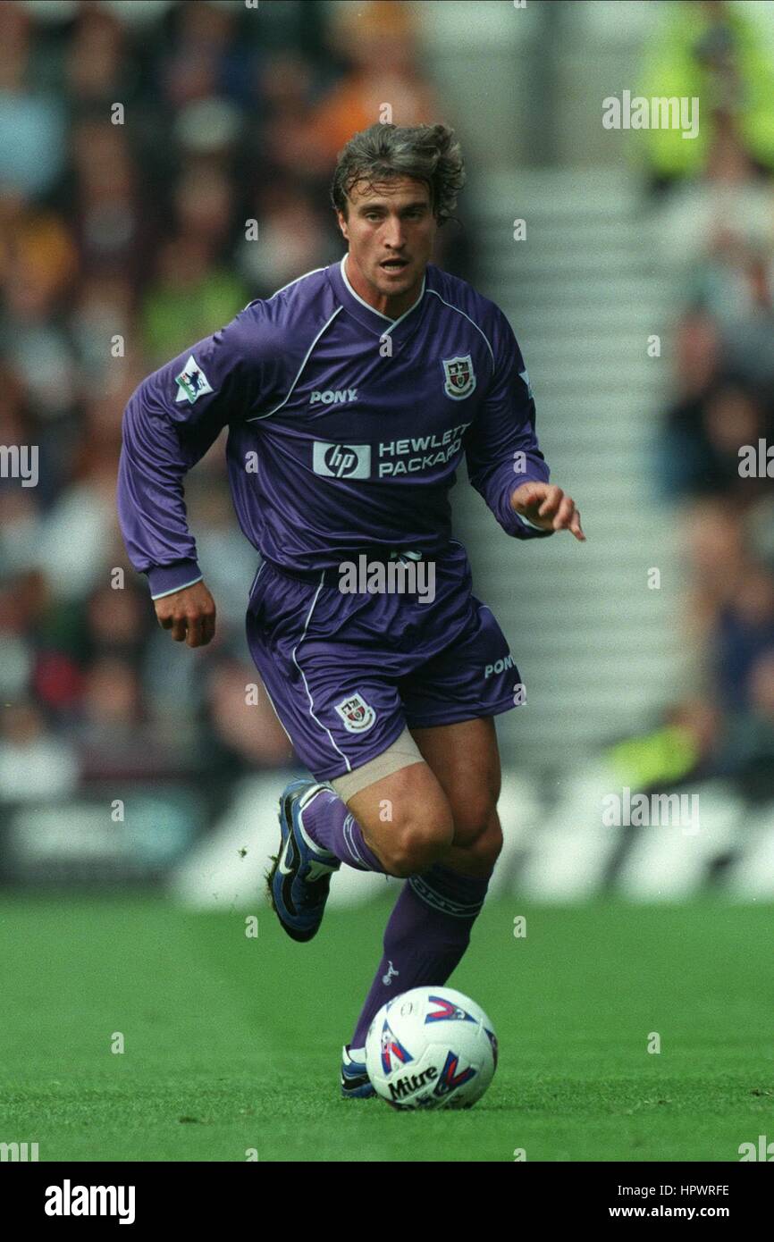 Tottenham Hotspur David Ginola Autographed Signed 8x10 Photo COA