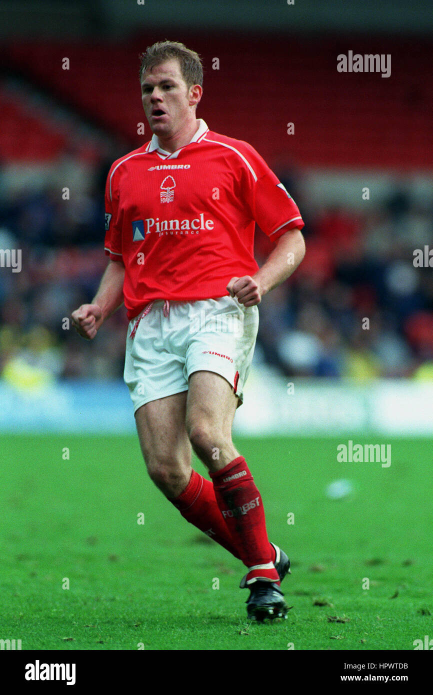 JON OLAV HJELDE NOTTINGHAM FOREST FC 17 October 1998 Stock Photo