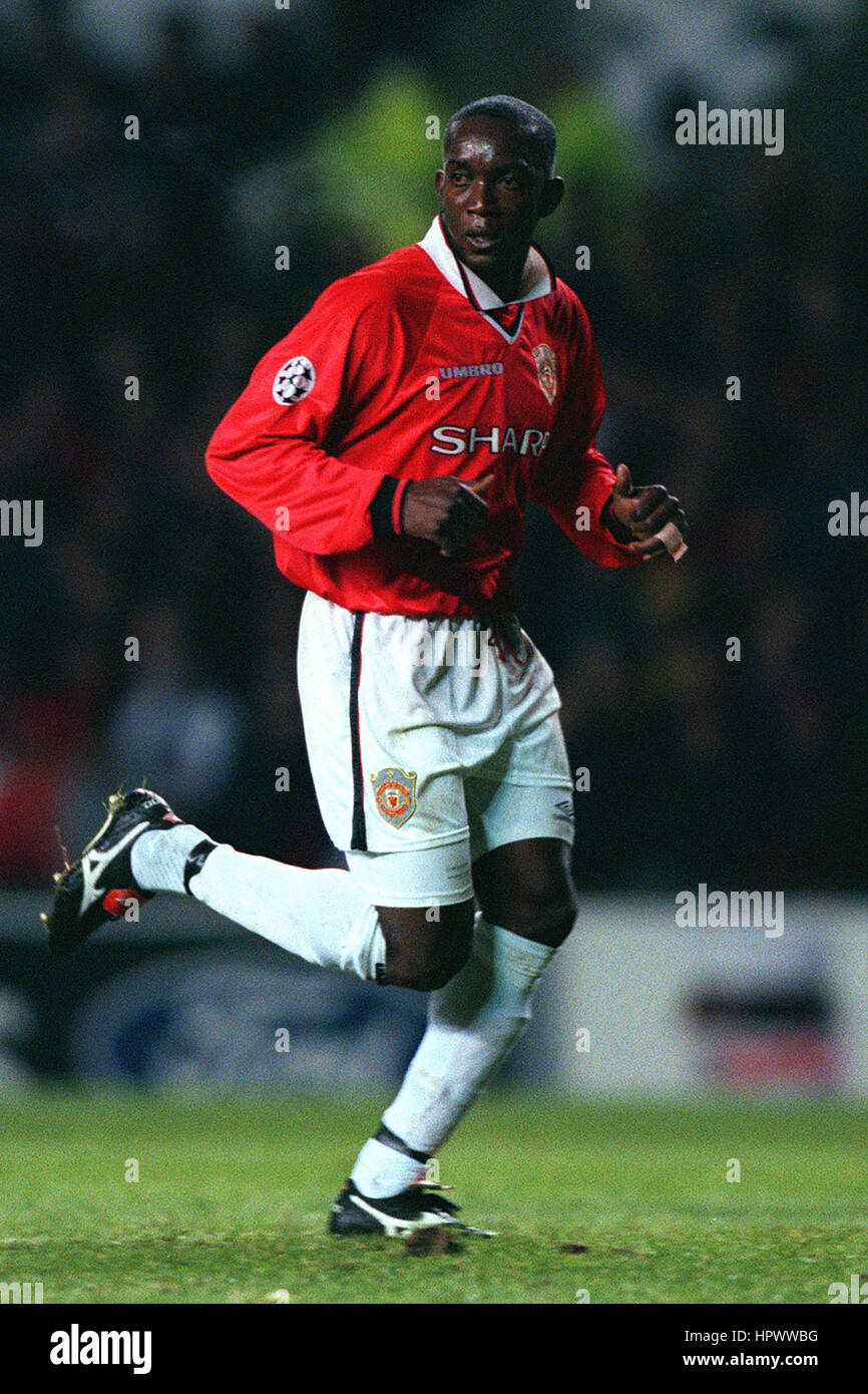 Dwight yorke manchester united fc hi-res stock photography