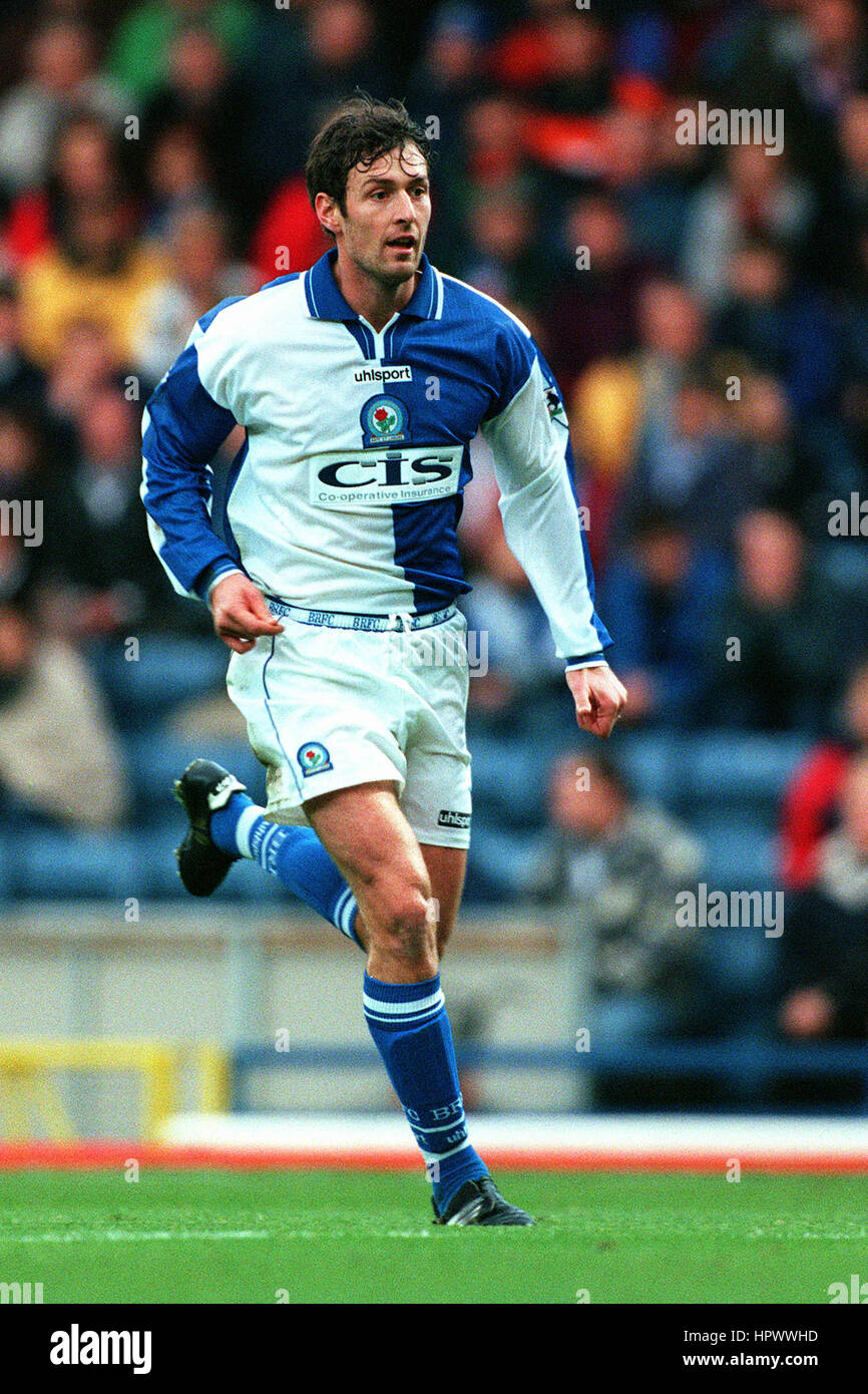 Chris Sutton Blackburn Rovers Fc 07 November 1998 Stock Photo Alamy