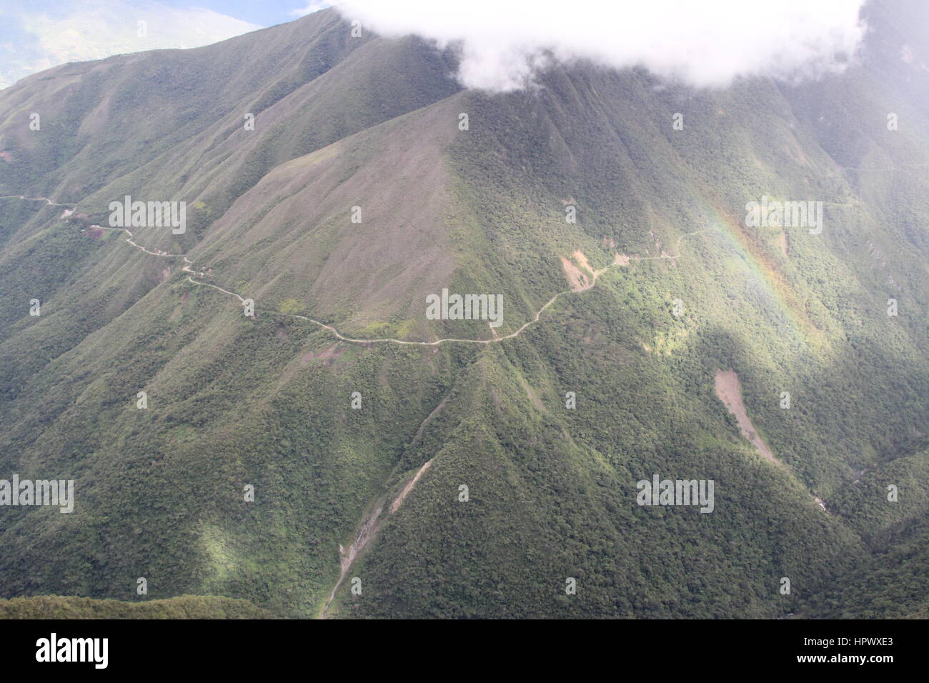 Bolivia death road hi-res stock photography and images - Alamy