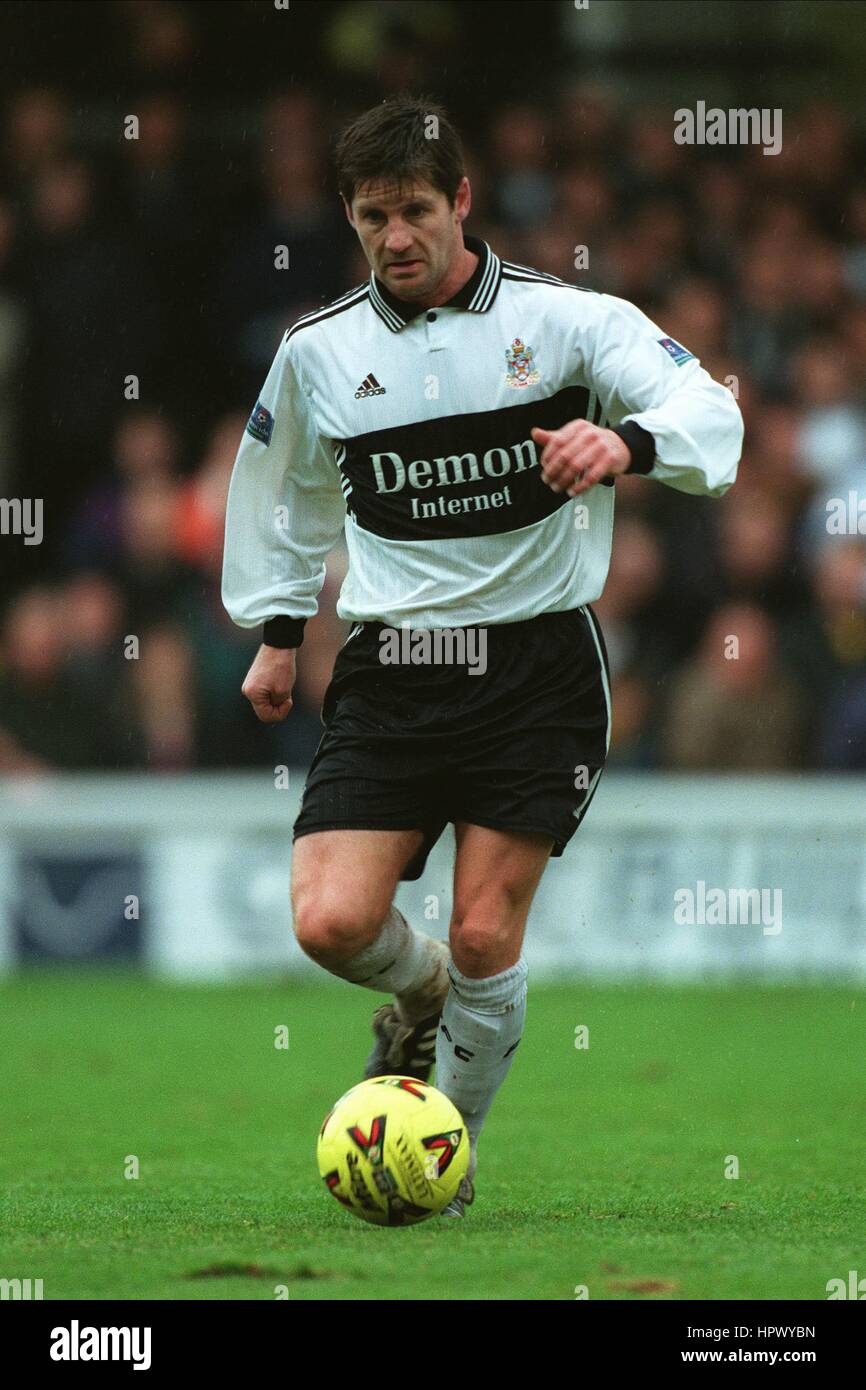 PAUL BRACEWELL FULHAM FC 28 December 1998 Stock Photo