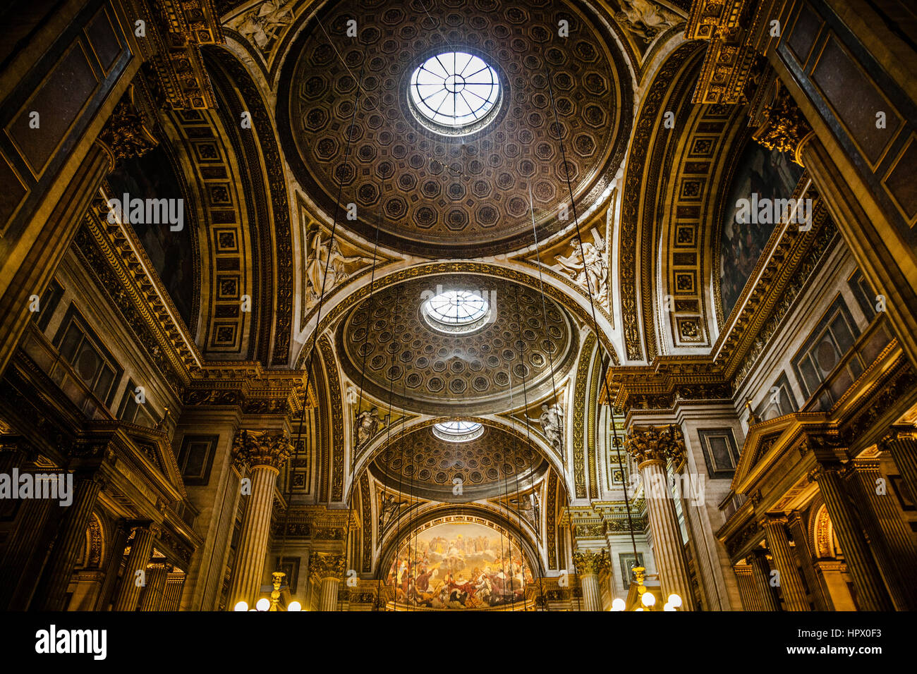Eglise de la Madeleine, one of most famous churches of Paris, France