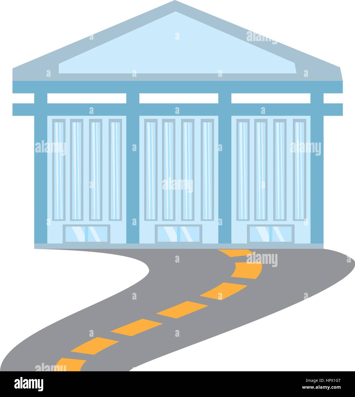 building shopping mall road Stock Vector Image & Art - Alamy
