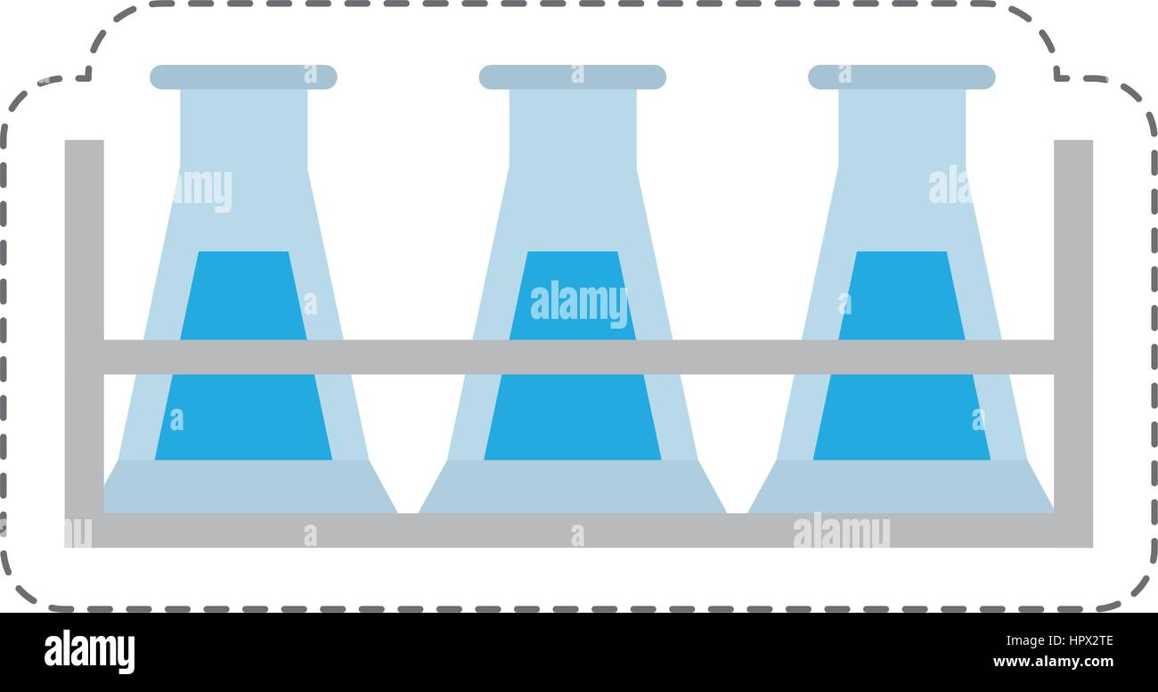cartoon test tube laboratory research Stock Vector Image & Art - Alamy