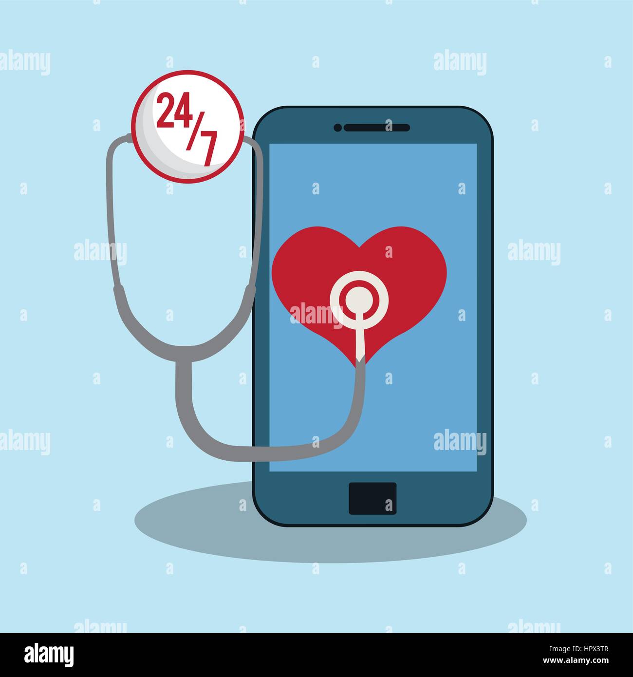 Medical Phone Mobile App Healthcare And Hospital Vector Concept With Doctors And Patients Health Online Web Hospital In Phone Illustration Stock Vector Image Art Alamy