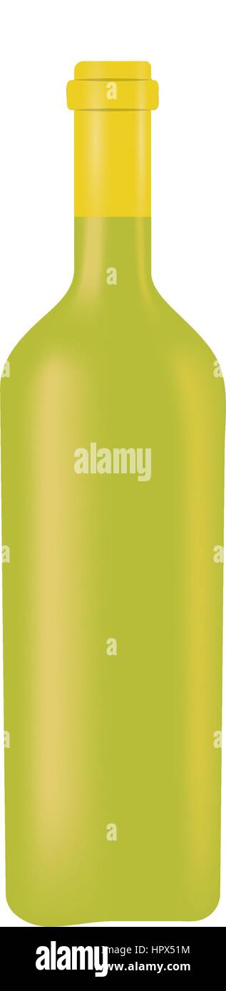 green glass bottle wine design Stock Vector Image & Art - Alamy
