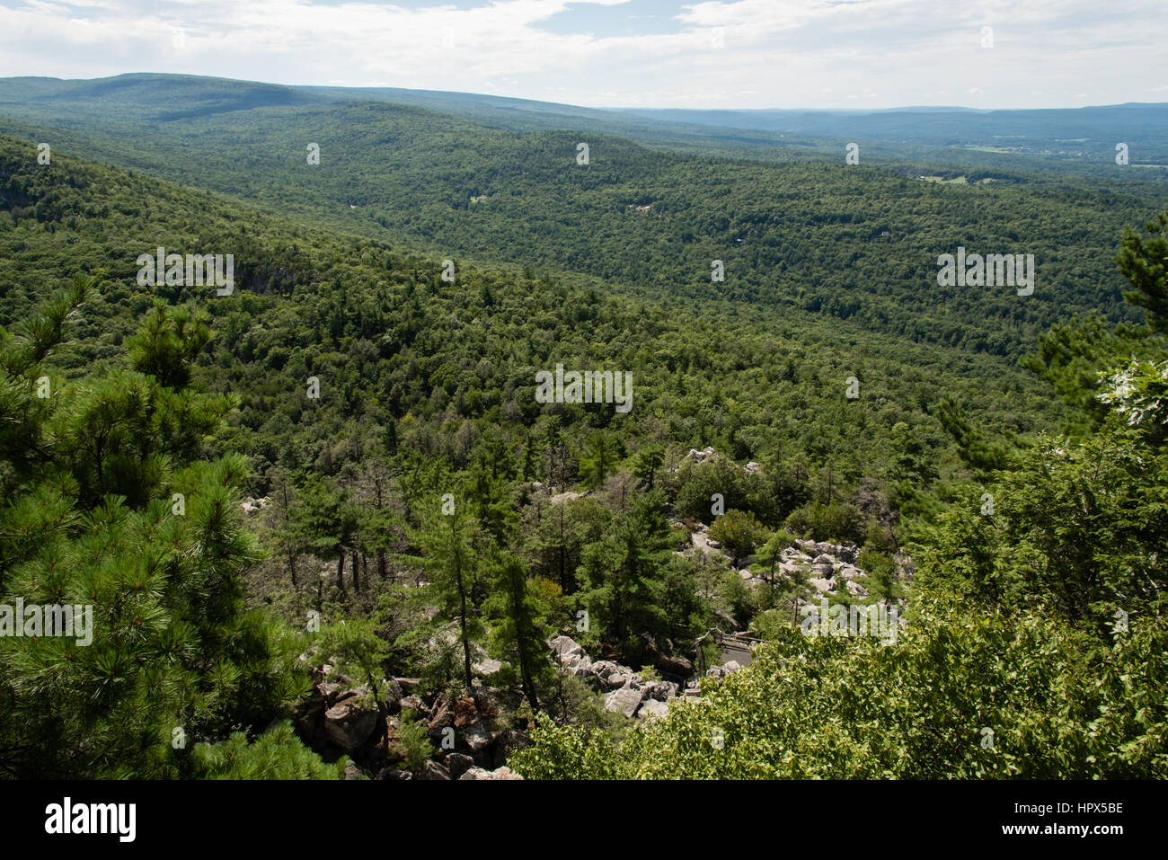 Mohonk Preserve in the summer Stock Photo