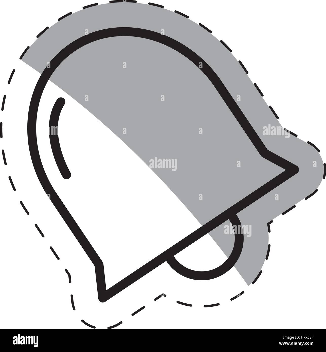 school bell thin line Stock Vector Image & Art - Alamy