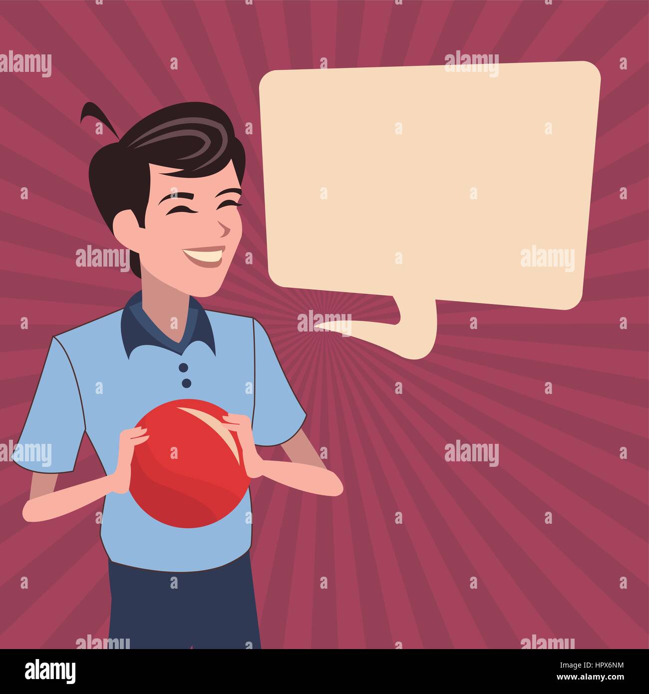 son red ball bubble speech Stock Vector Image & Art Alamy
