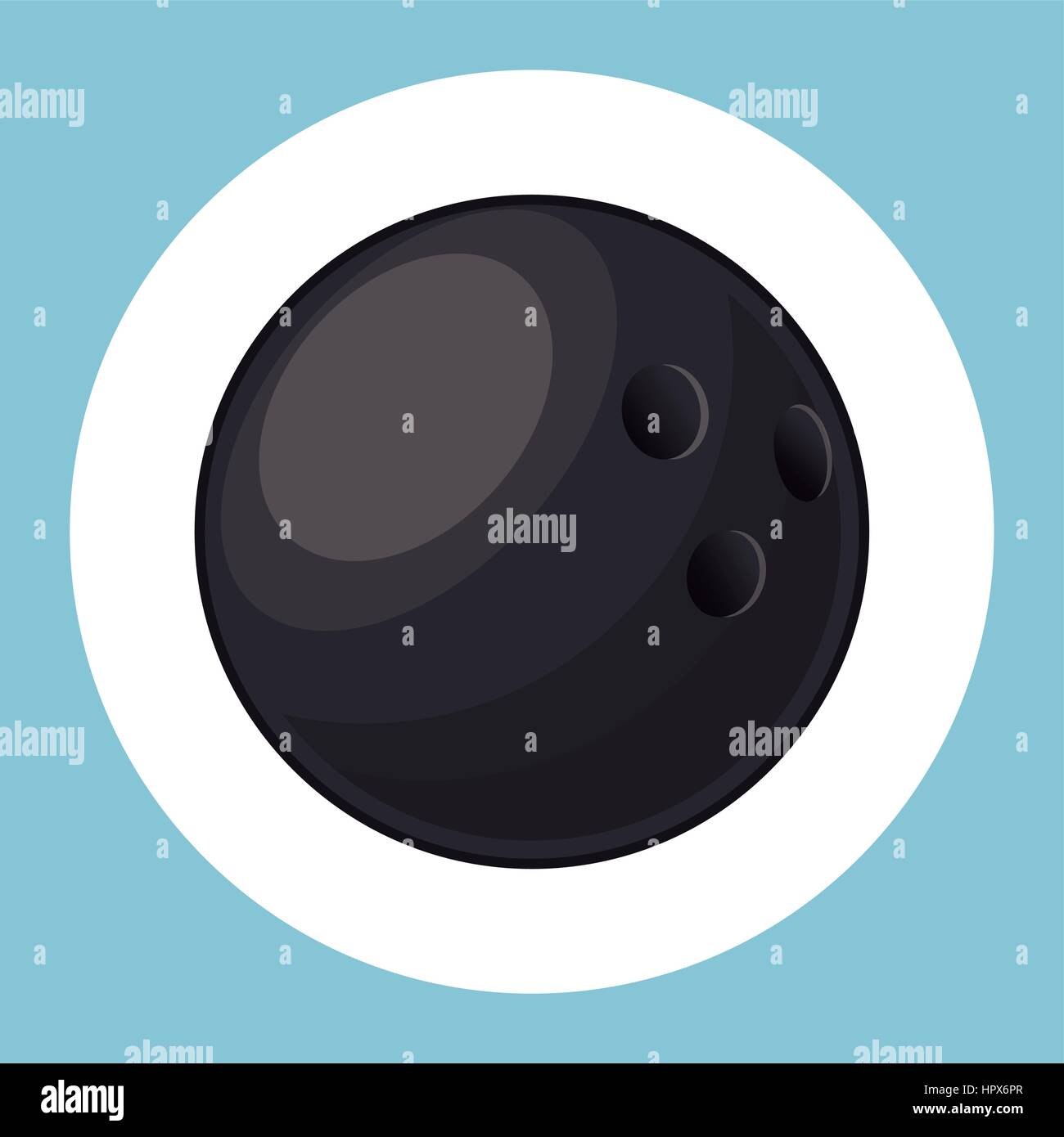 bowling ball equipment icon Stock Vector Image & Art - Alamy