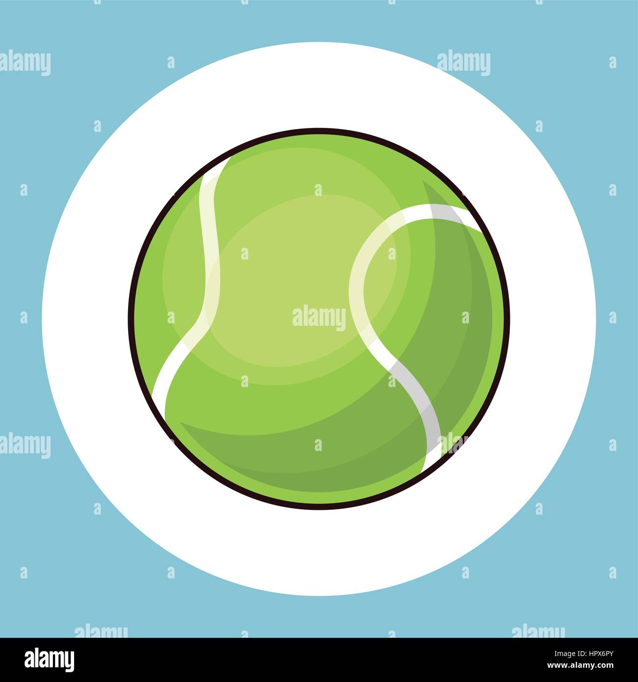 tennis ball equipment icon Stock Vector Image & Art - Alamy