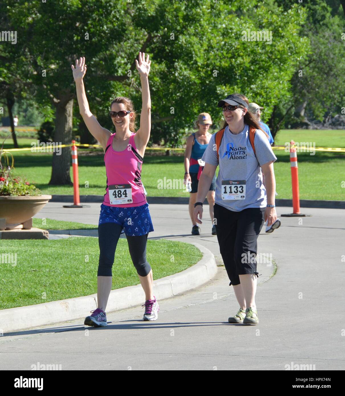 Walk/Run Charity Fundraising Event Stock Photo - Alamy