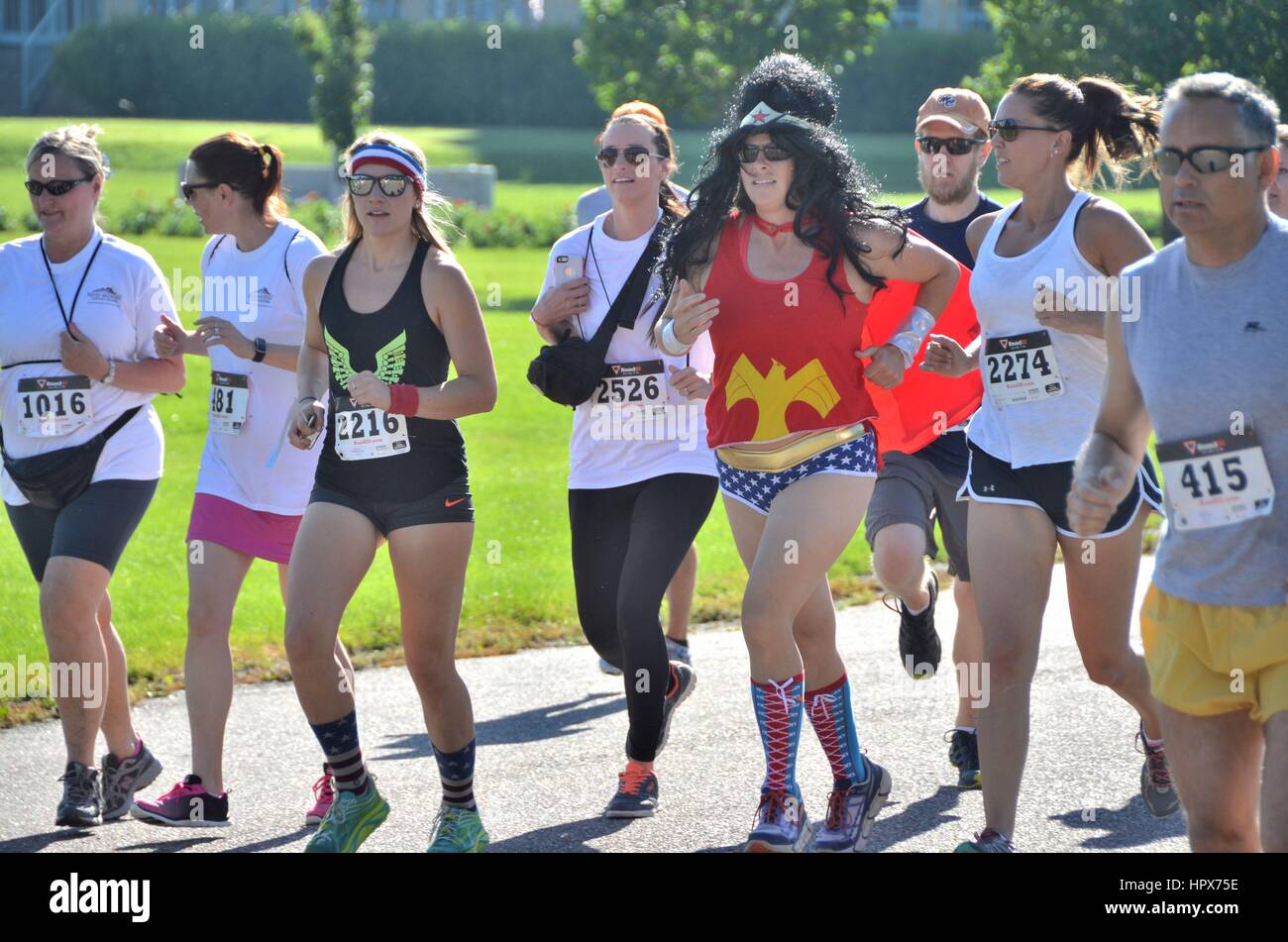 Walk/Run Charity Fundraising Event Stock Photo - Alamy
