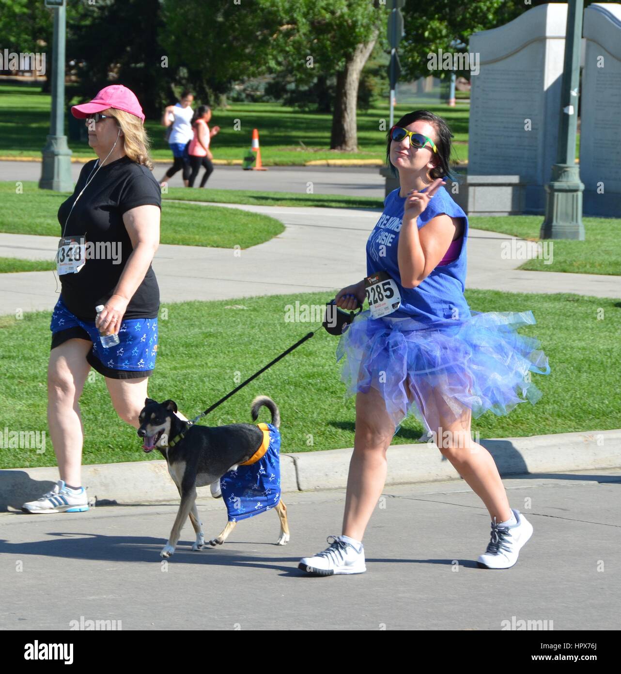 Walk/Run Charity Fundraising Event Stock Photo - Alamy