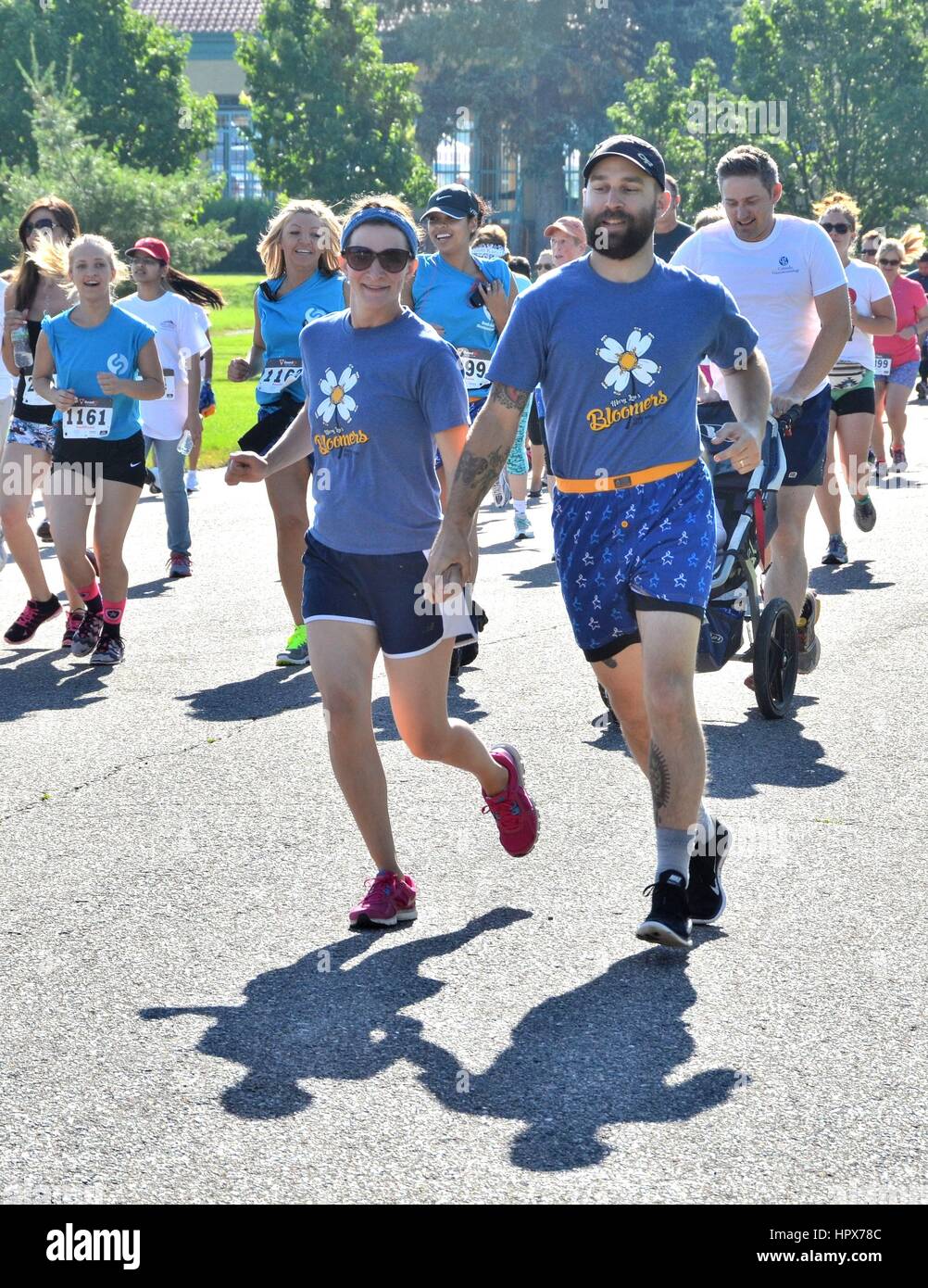 Walk/Run Charity Fundraising Event Stock Photo - Alamy