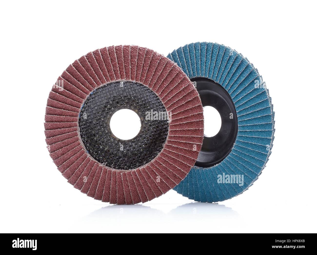 Abrasive wheels isolated on white background Stock Photo Alamy