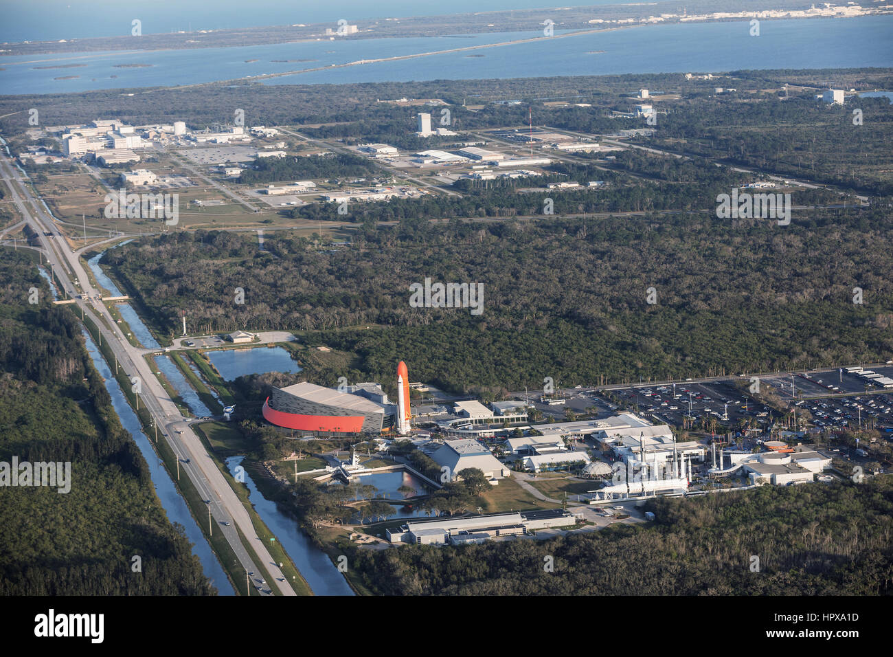 Cape Canaveral Aerial View