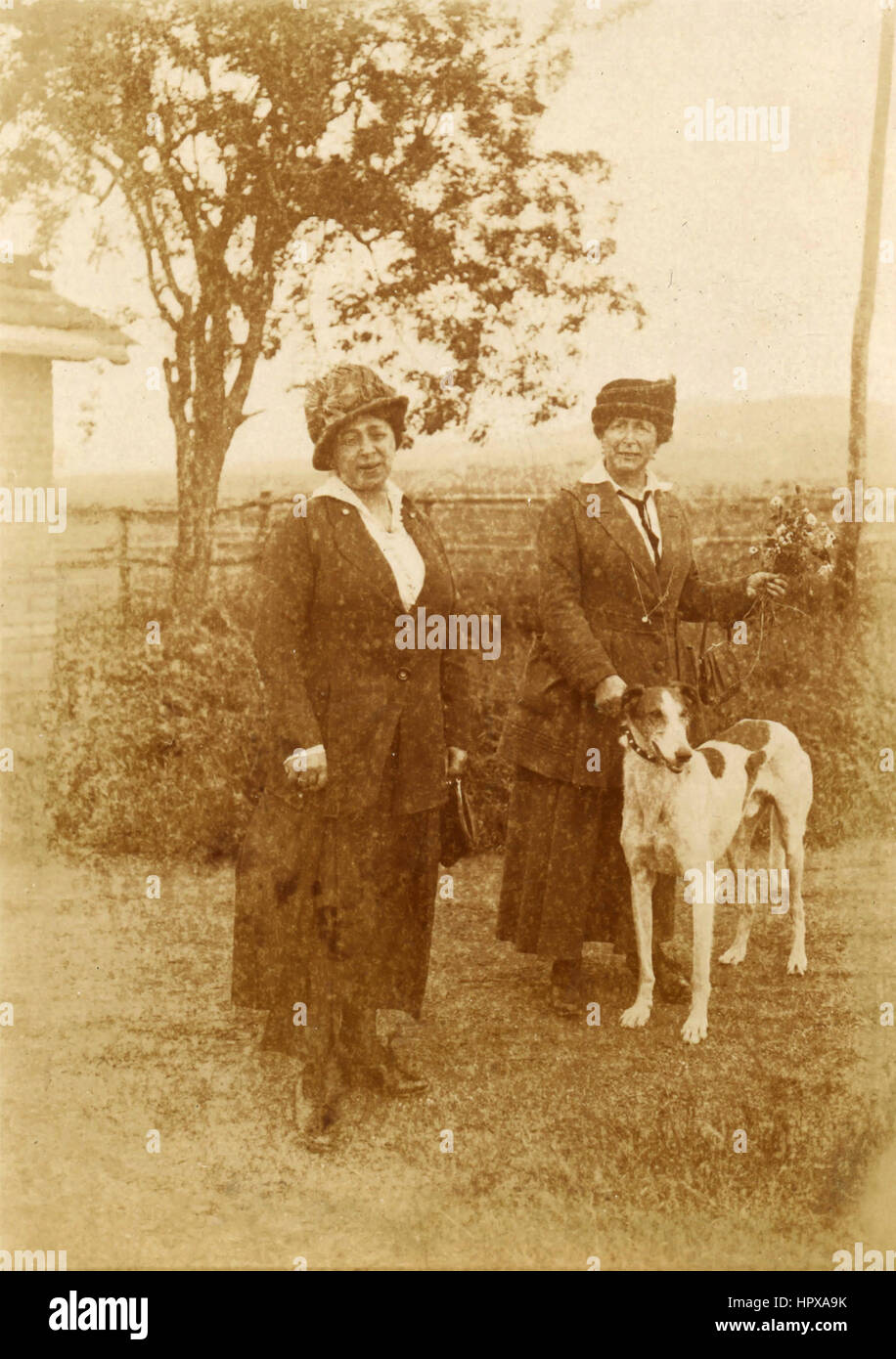 Women with a dog hi-res stock photography and images - Alamy