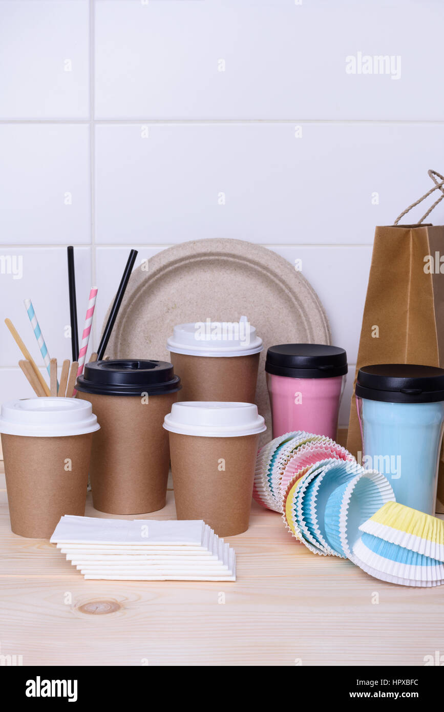 Coffee and tea cups for on