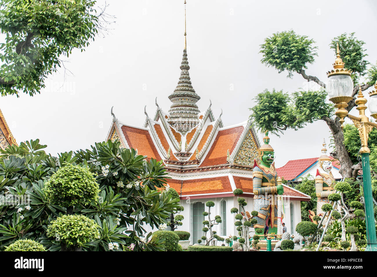Wat Pho Temple Buddhism Bangkok Thailand architecture buildings Stock ...