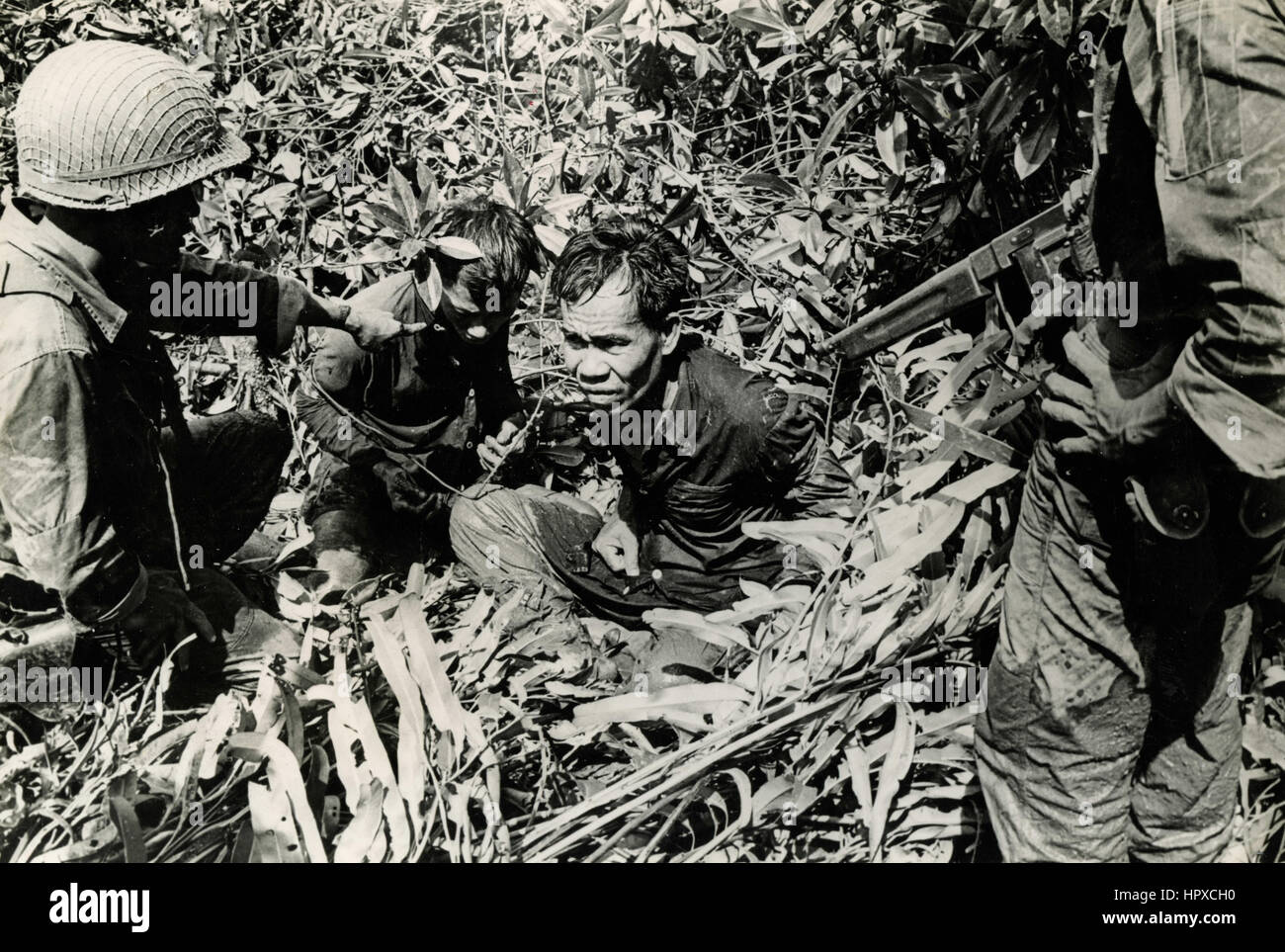 Prisoner during the Sino-Indian war Stock Photo