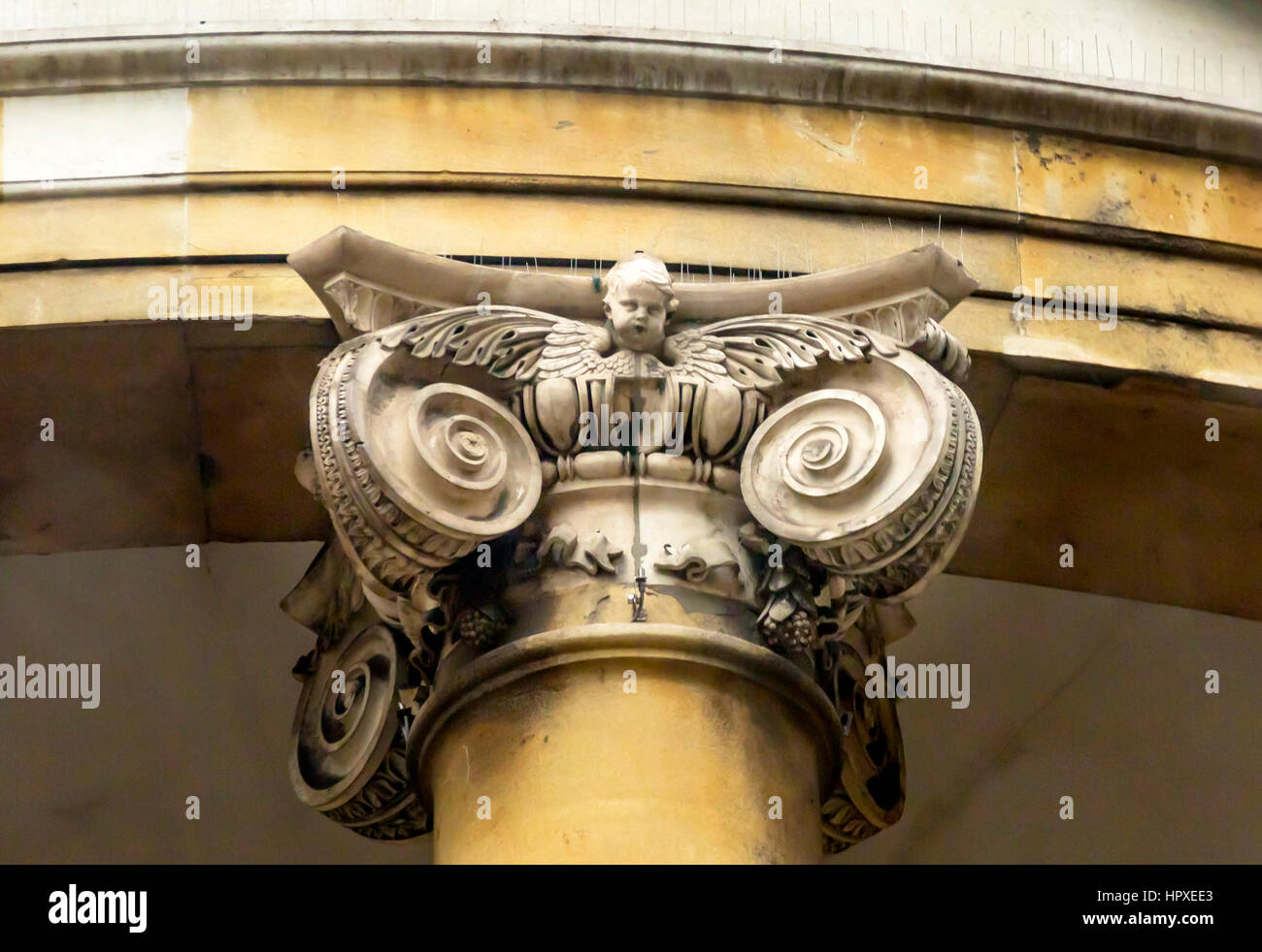Stone Angel Column All Souls Langham Place Anglican Church West End ...