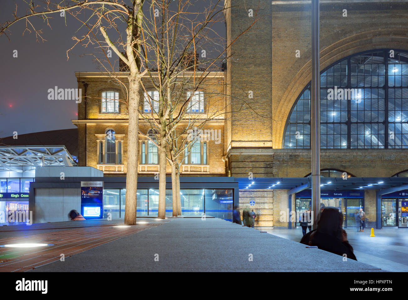 Kings Cross London Station Old Stock Photos And Kings Cross London