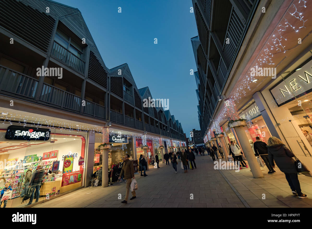The Arc shopping centre in Bury St Edmunds, UK Stock Photo Alamy