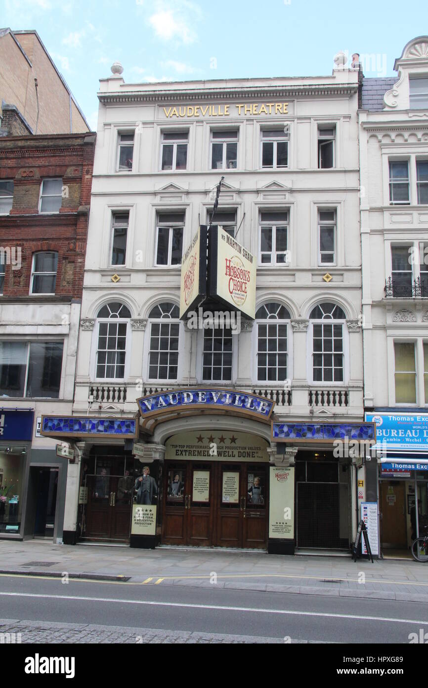 The Vaudeville Theatre High Resolution Stock Photography and Images Alamy