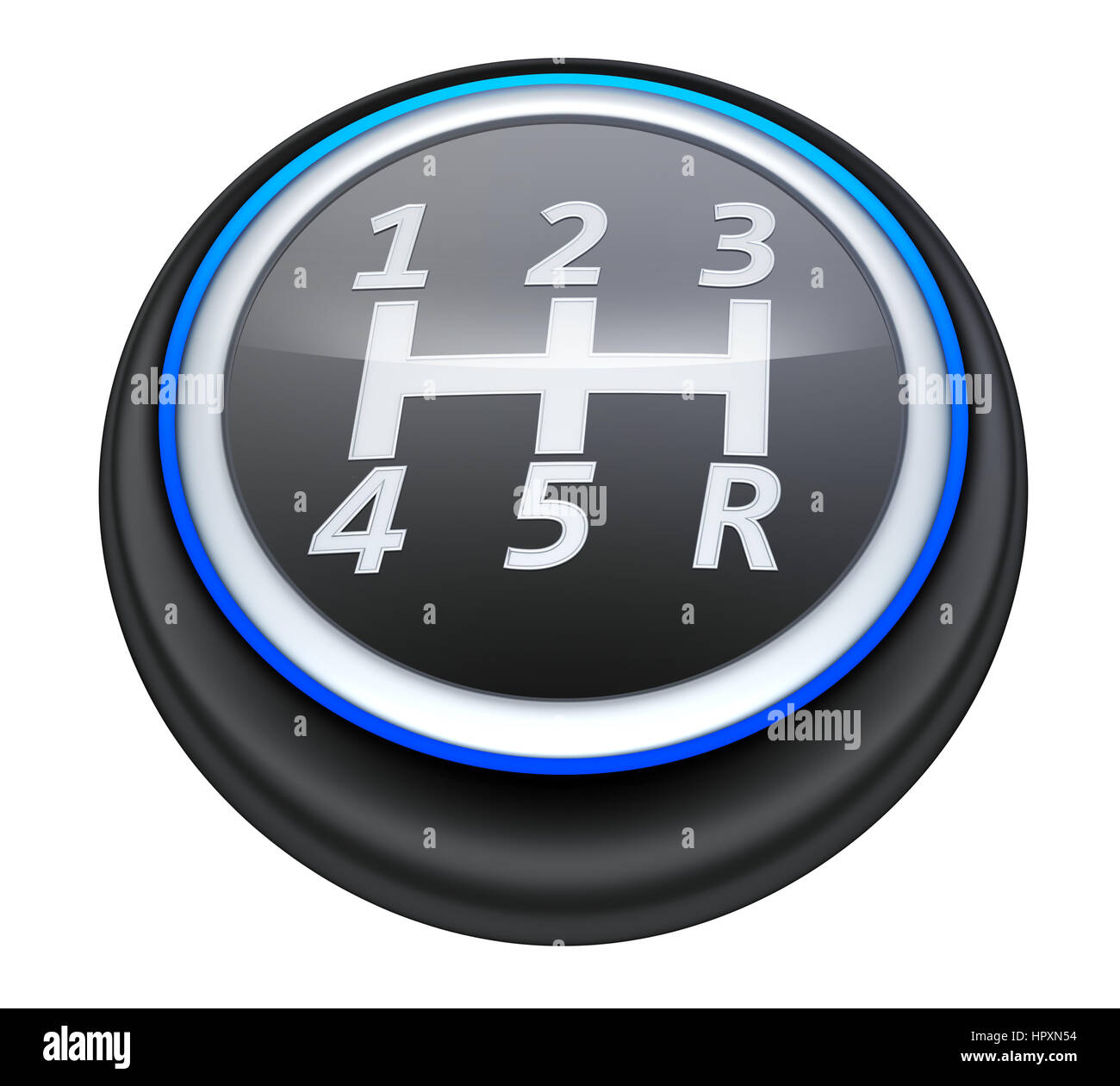 Manual transmission car. 3d illustration Stock Photo Alamy