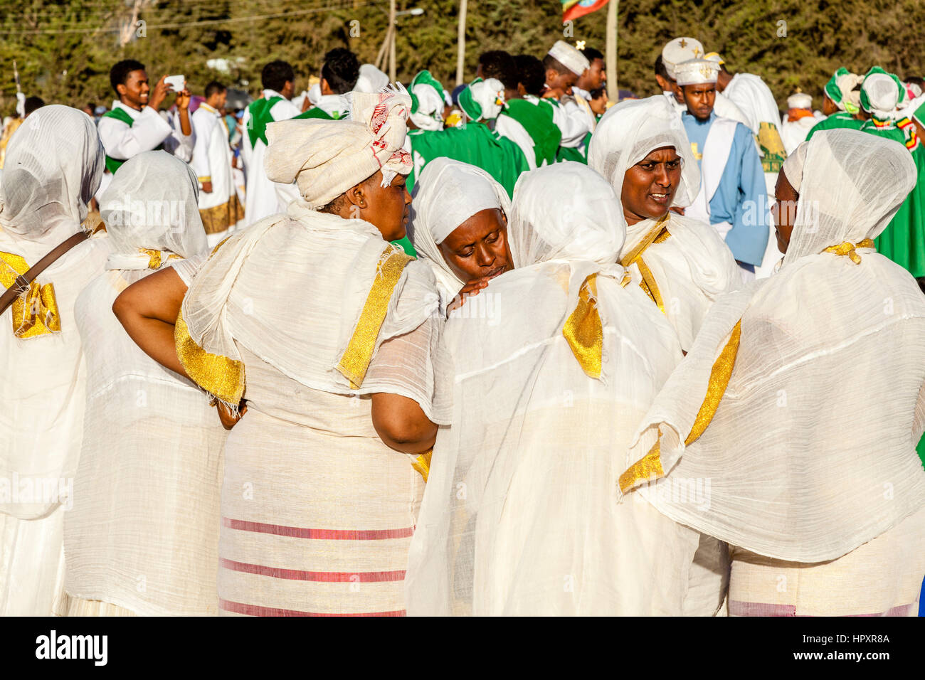 Ethiopian Christians Celebrating Timkat (Epiphany), Jan Meda Sports ...